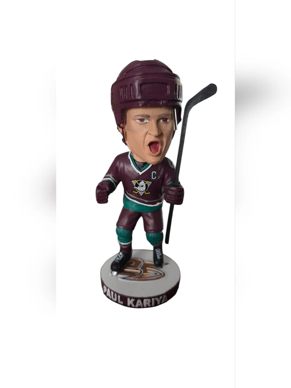 Paul Kariya 25th Anniversary Bobblehead Wild Winger’s Kids Club NHL w/ Box